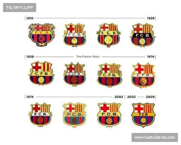 巴塞罗那队徽演变历程中的五大关键时刻解析